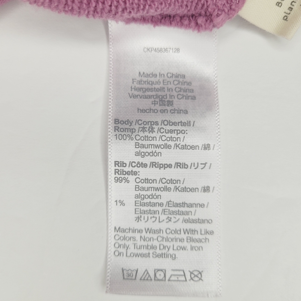 Madewell Women's (Re)sourced Cotton Cloudberry Sweatshirt Small Round Neck Easy - Picture 8 of 11